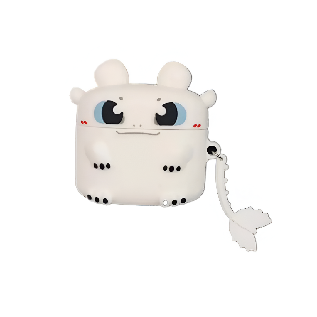 Estuche de silicona con dibujo de dragón para AirPods Pro 3
