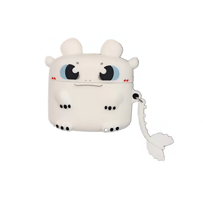 Estuche de silicona con dibujo de dragón para AirPods Pro 3